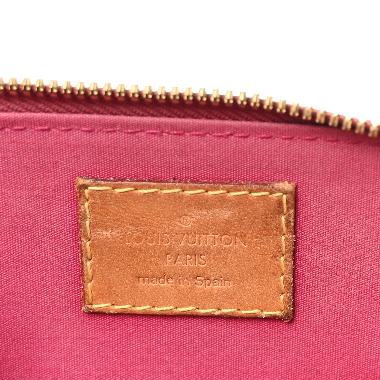 Louis Vuitton Vernis Alma BB Rose Indien 6 of 9