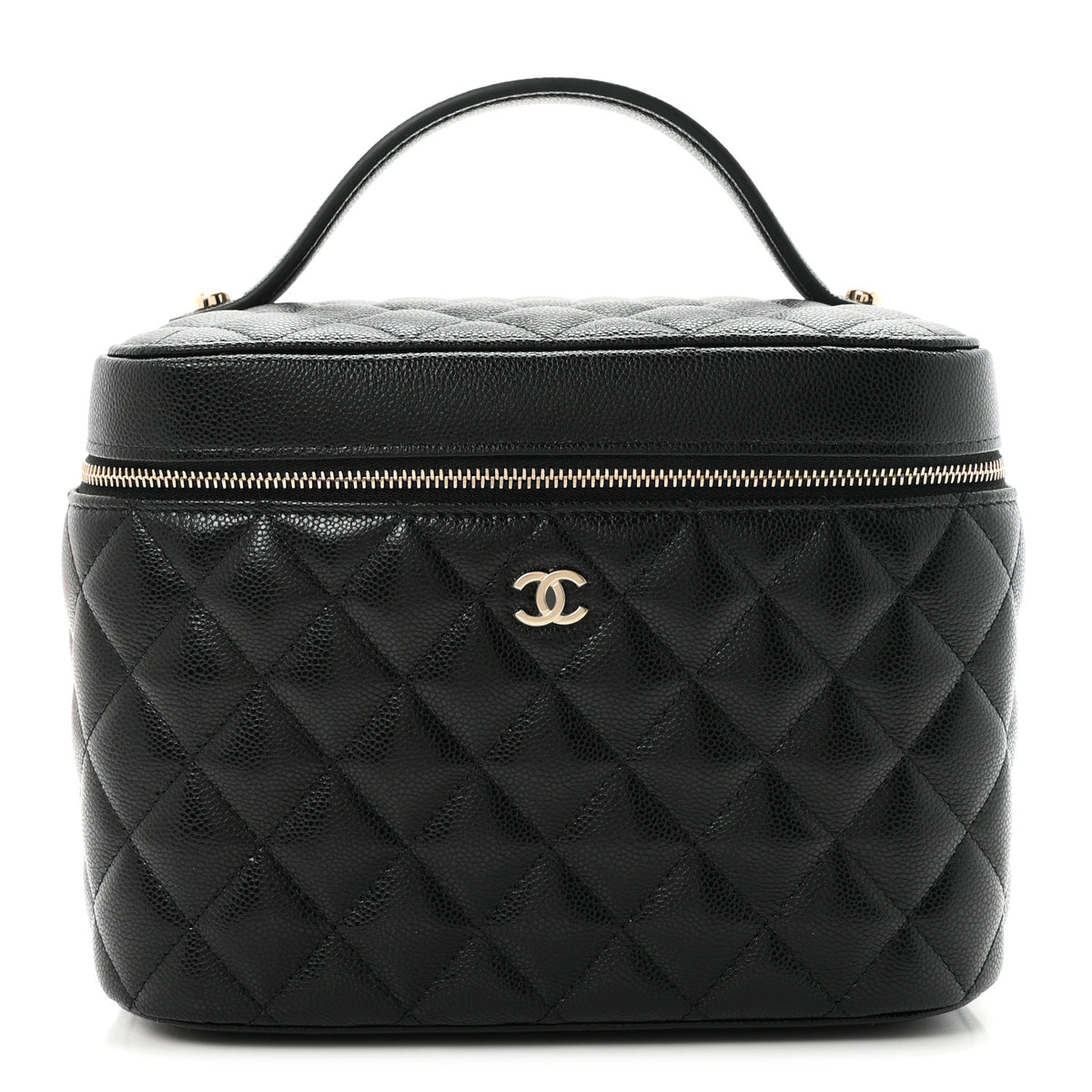 Chanel Caviar Quilted Large Vanity Pouch Black 1 of 9