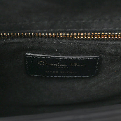 Christian Dior CHRISTIAN DIOR Lambskin Cannage Small My ABCDior Lady Dior Black 5 of 8