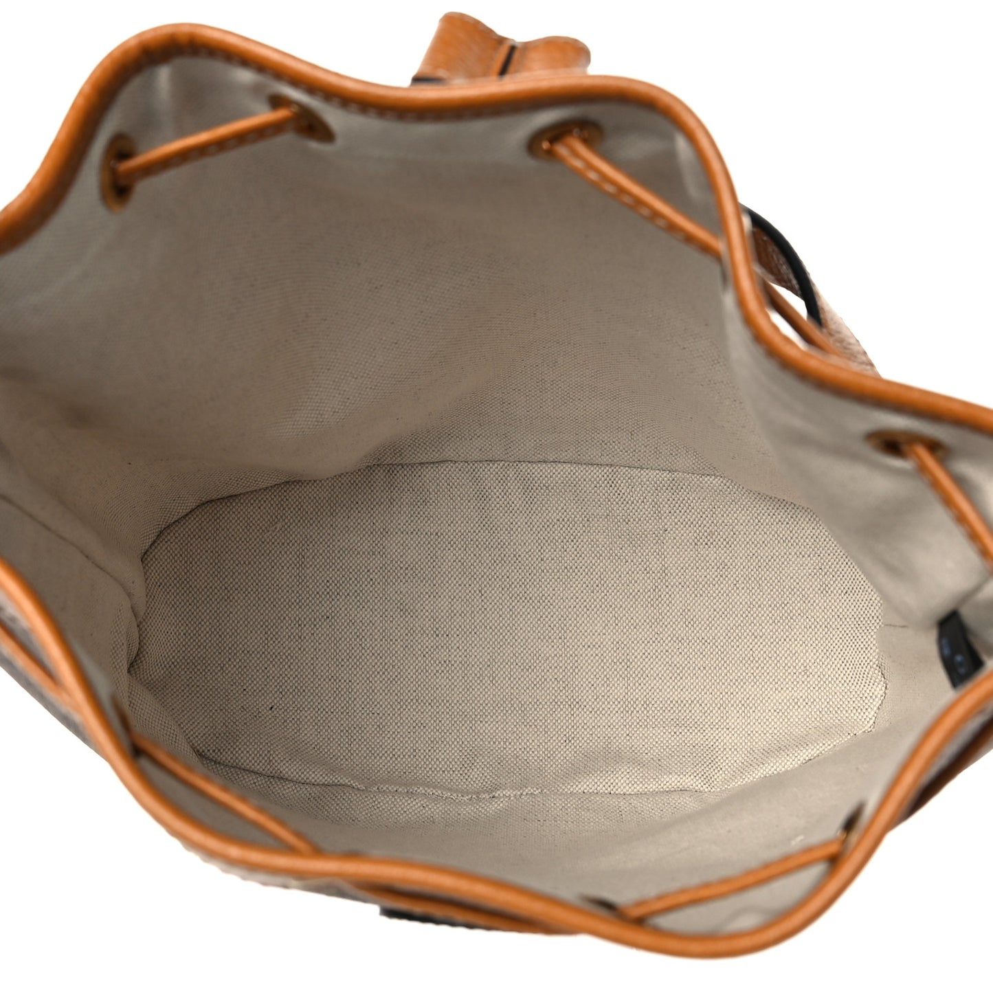 X DISNEY Mini Vintage GG Supreme Monogram Bucket Bag Beige Vintage Sun Oil