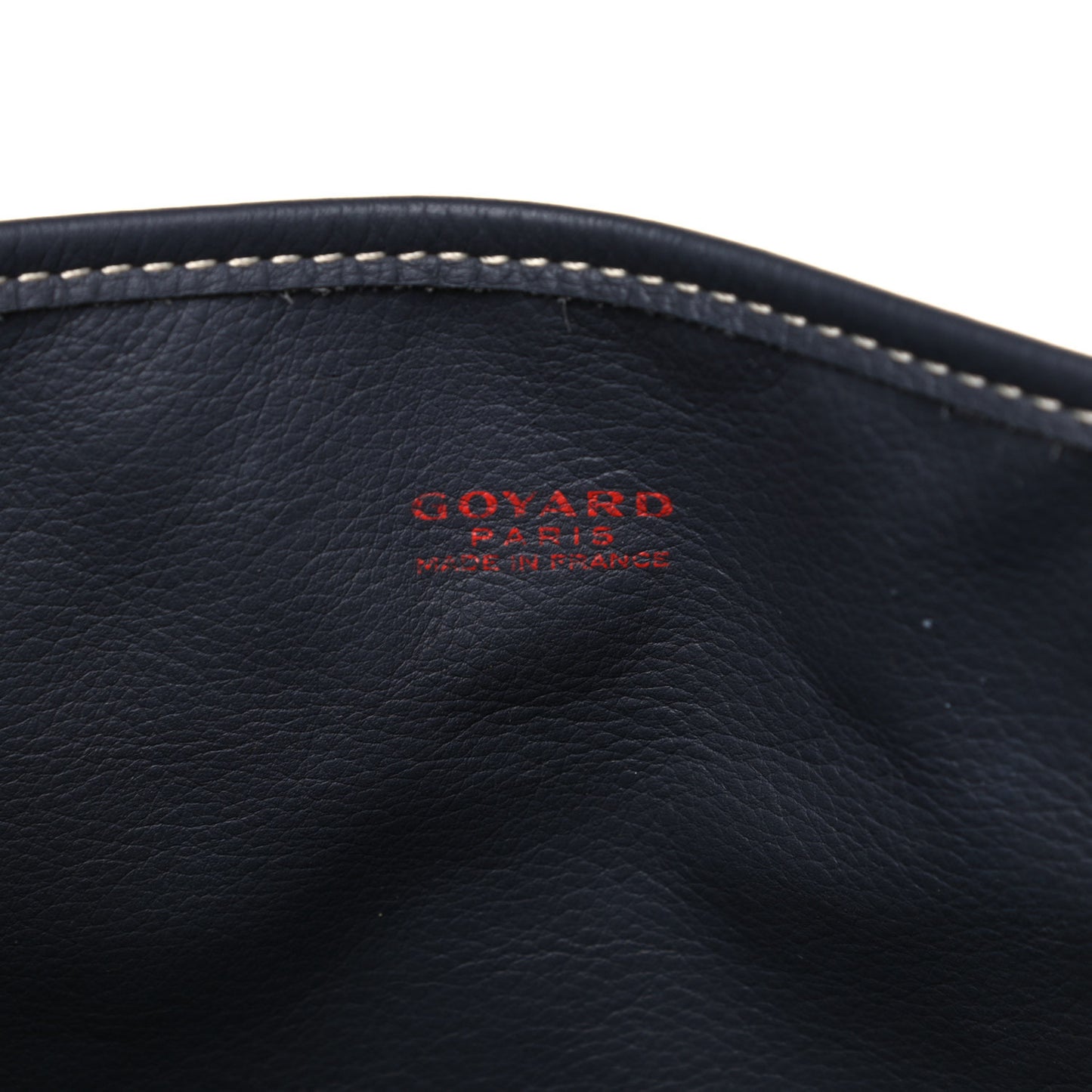 Goyardine Reversible Mini Anjou Navy