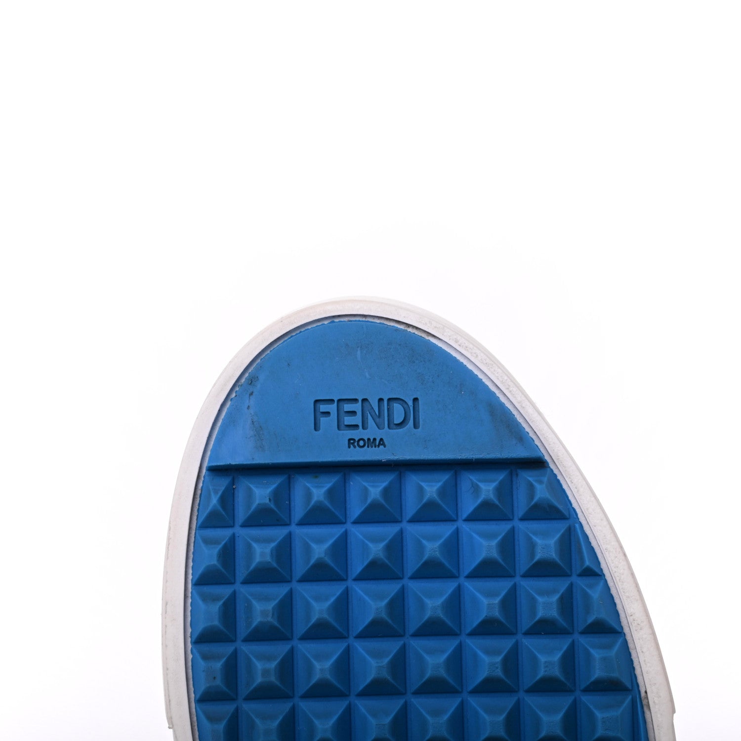 Fendi Calfskin Studded Karlito Slip On Sneaker 36 Black 7 of 24