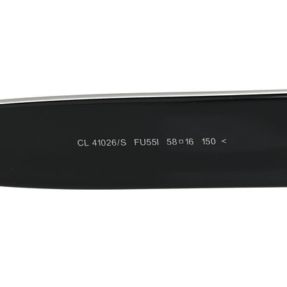 Celine Shadow Sunglasses CL 41026/S Black Havana 6 of 7