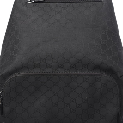 Gucci Nylon Monogram Medium Backpack Black 13 of 13