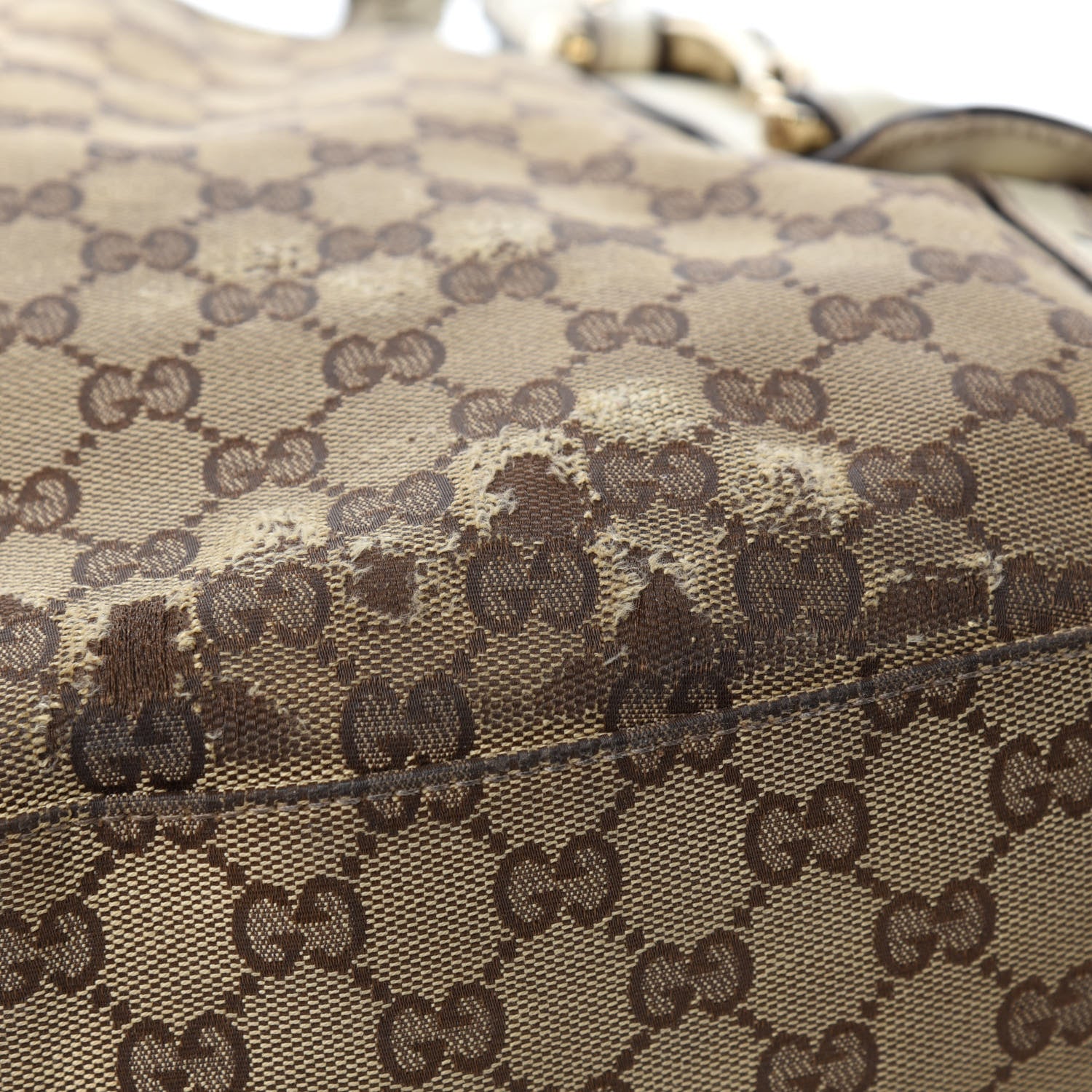 Gucci Monogram Small Pelham Shoulder Bag Off White 12 of 17