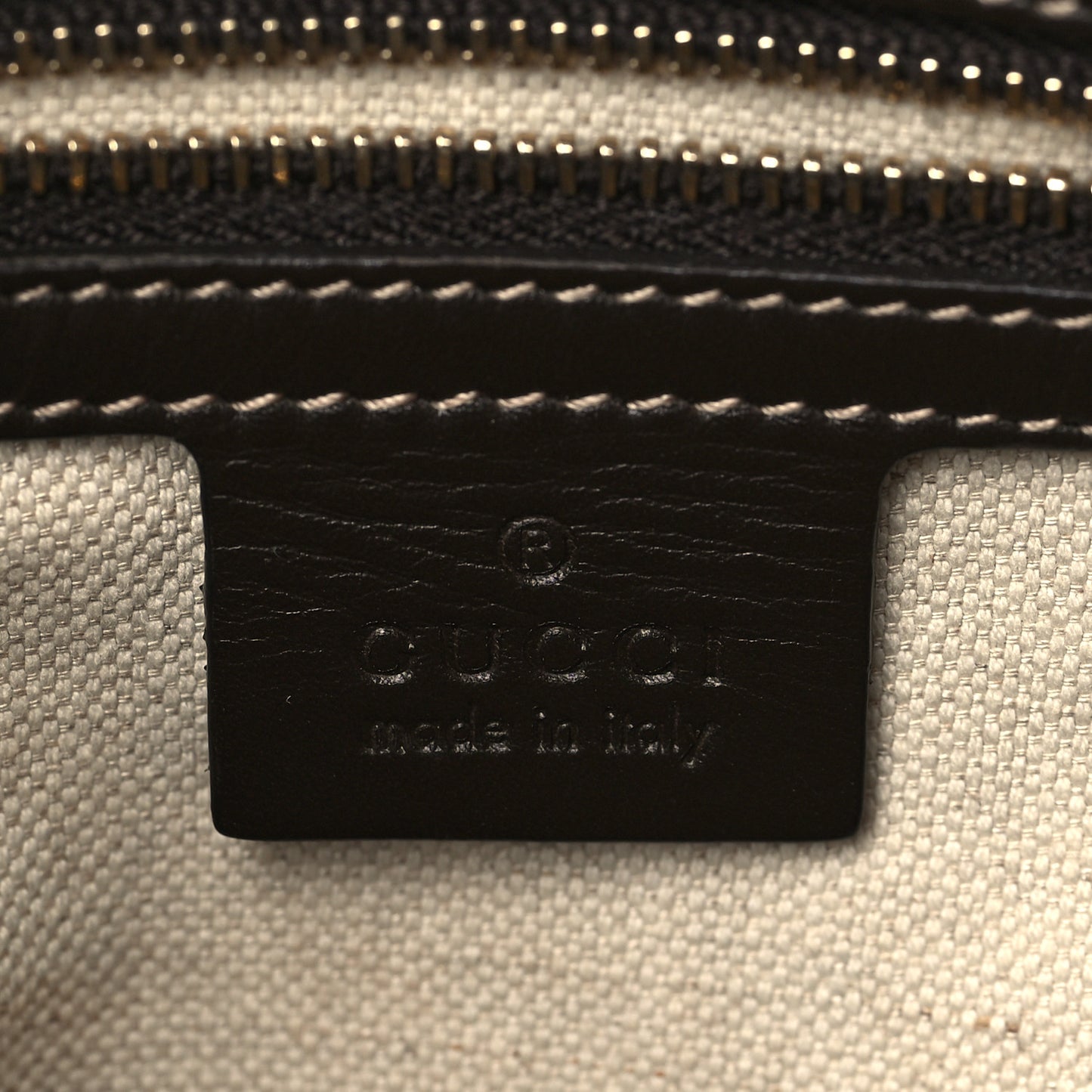 Monogram Web Mayfair Top Handle Satchel Dark Brown