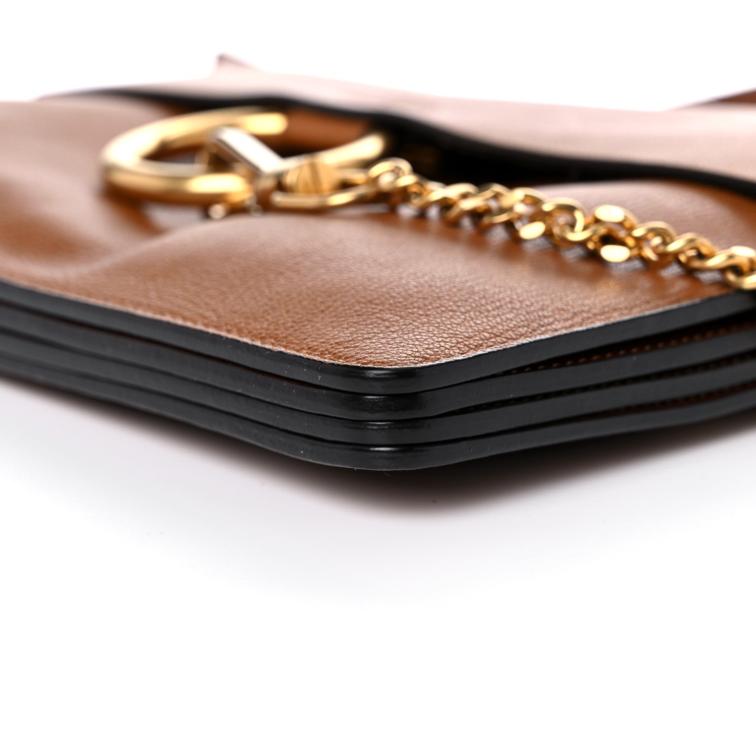Chloe Goatskin Medium Faye Shoulder Bag Caramel 8 of 8