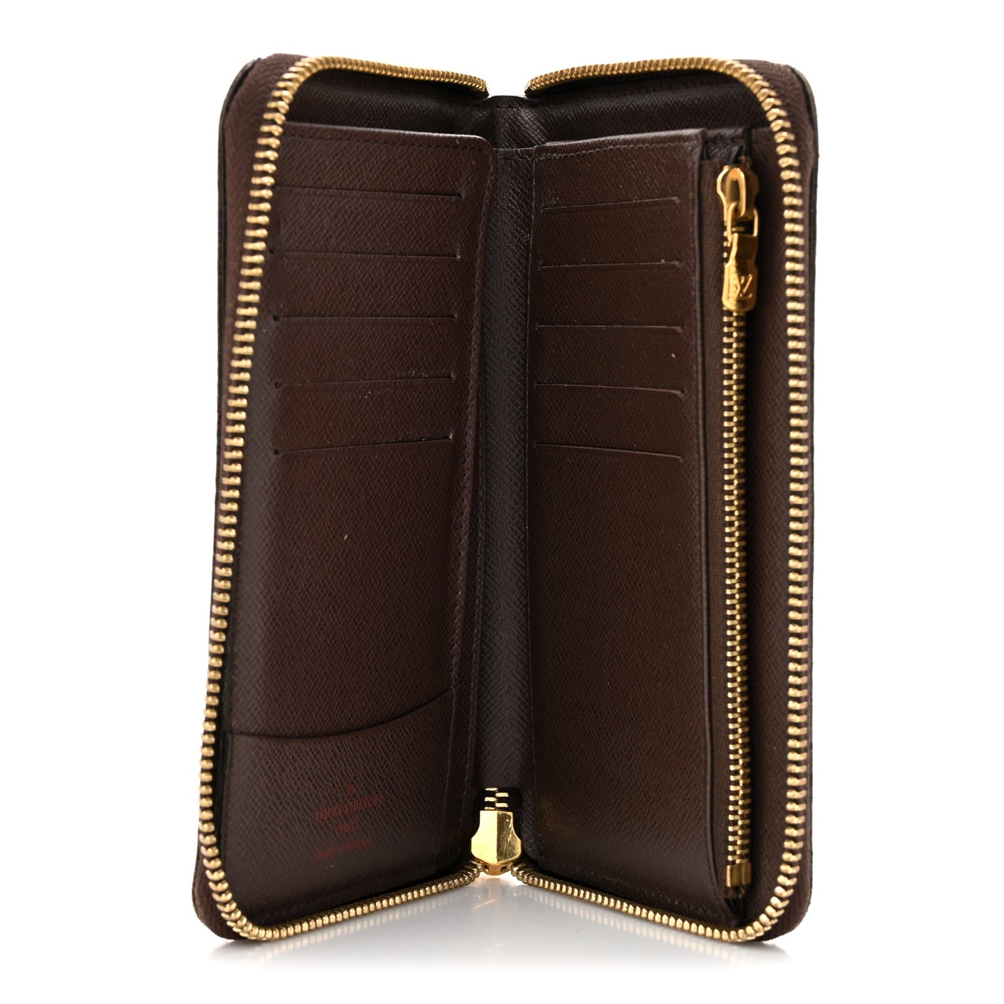 Damier Ebene Zippy Compact Wallet