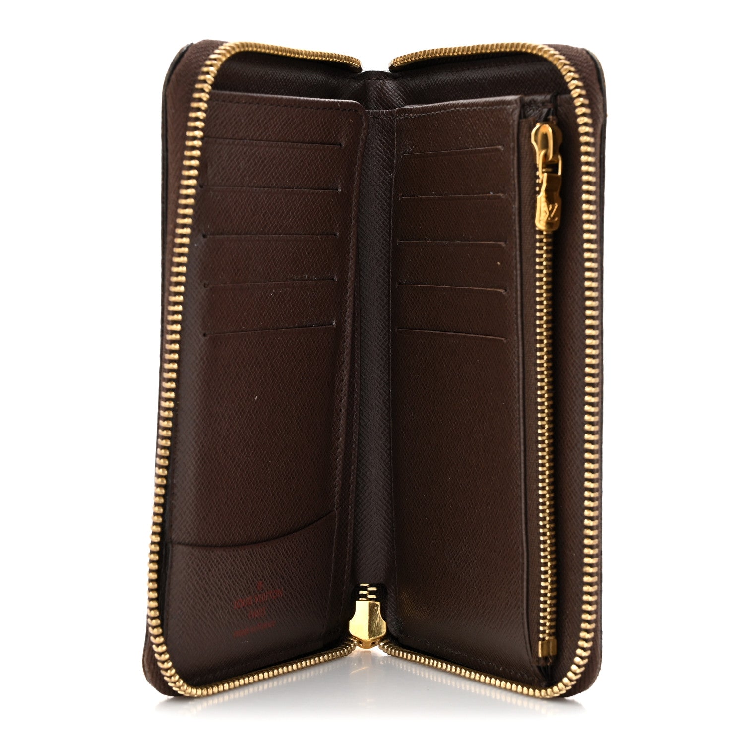 Louis Vuitton Damier Ebene Zippy Compact Wallet 5 of 11
