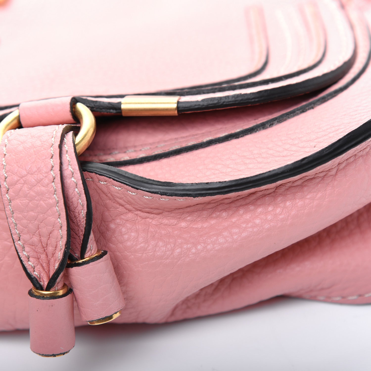 Chloe Calfskin Mini Marcie Satchel Fallow Pink 9 of 12