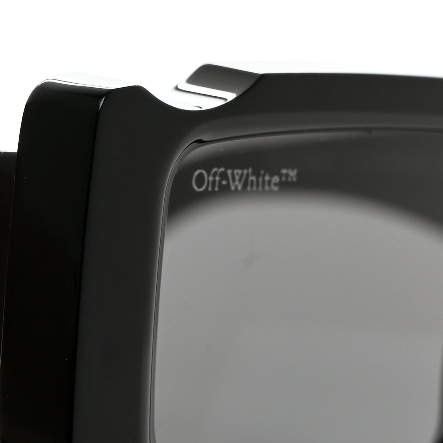 Acetate Cady Cutout Sunglasses Black