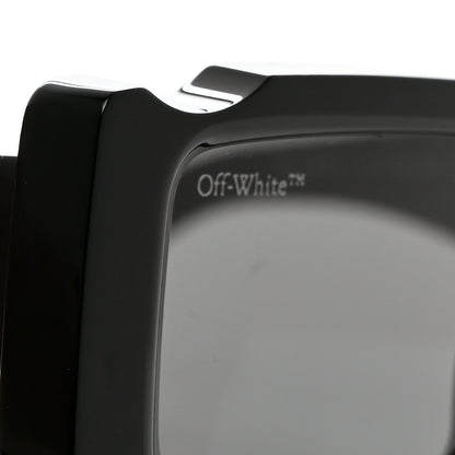 Off-White Acetate Cady Cutout Sunglasses Black 7 of 8