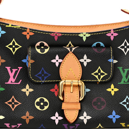 Louis Vuitton Monogram Multicolor Eliza Black 8 of 16
