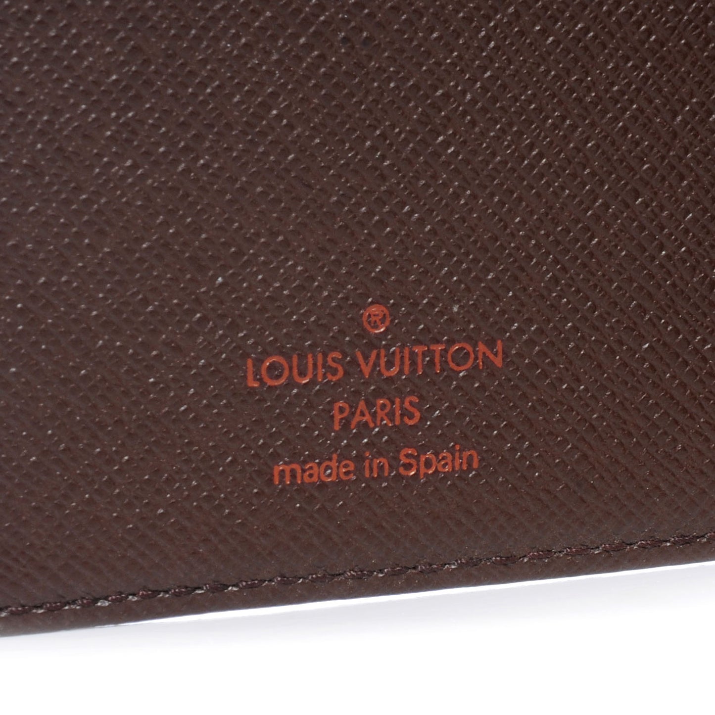 Damier Ebene Pocket Agenda Cover