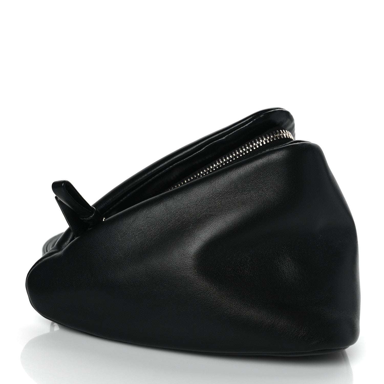 Prada Nappa Padded Signaux Triangle Crossbody Black 3 of 8