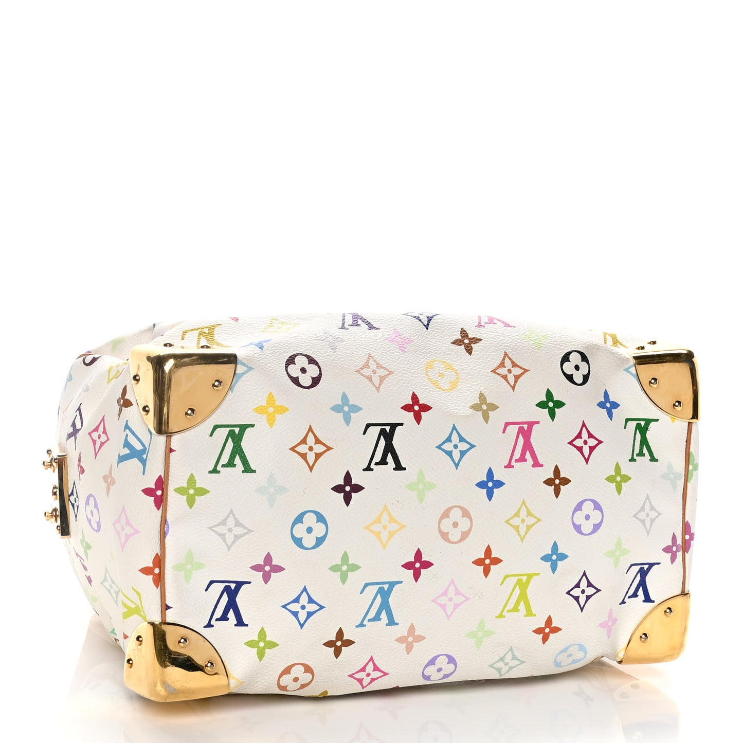 Monogram Multicolor Speedy 30 White