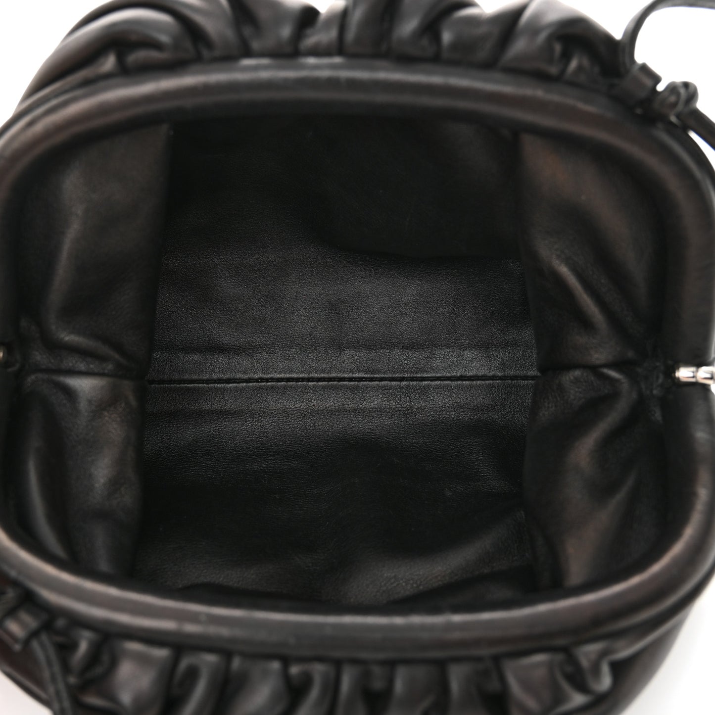 Butter Calfskin The Mini Pouch Black