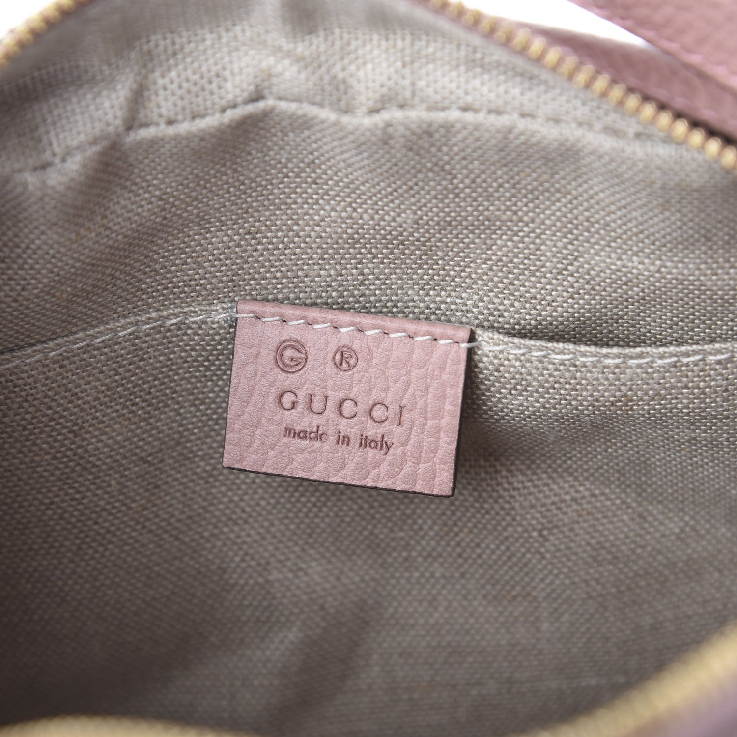 Gucci Monogram Mini Bree Messenger Bag Beige Soft Pink 5 of 8