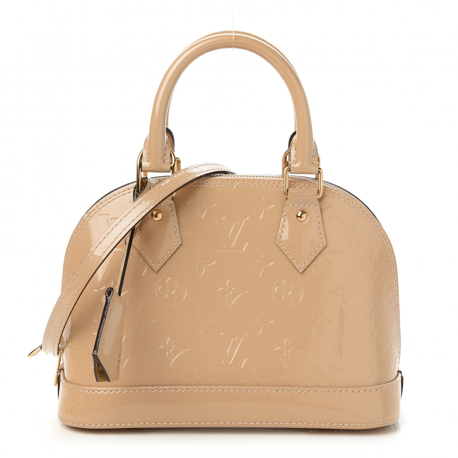 Louis Vuitton Vernis Alma BB Dune 1 of 10