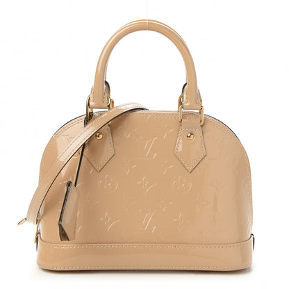 Louis Vuitton Vernis Alma BB Dune 1 of 10