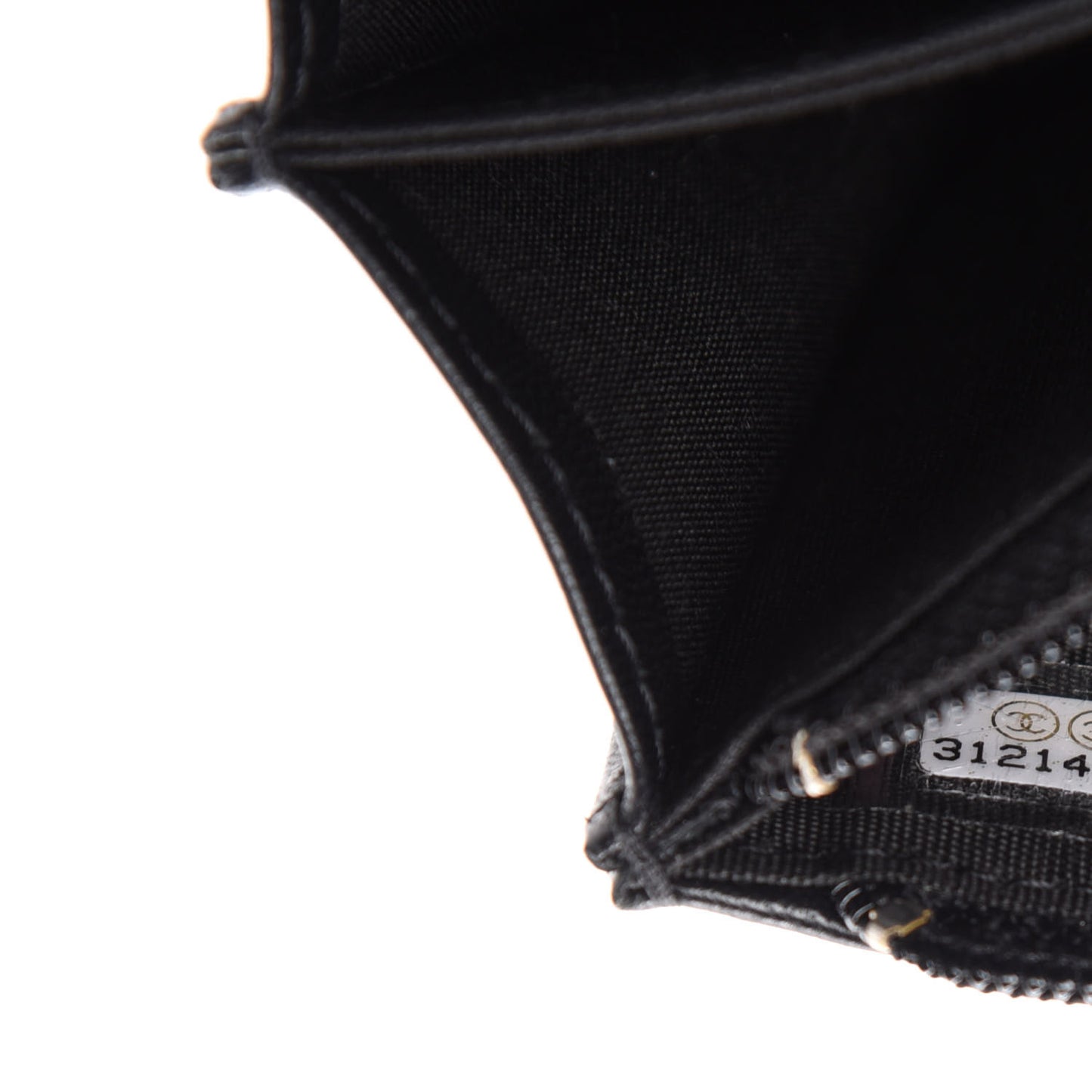 Lambskin Quilted Mini Camellia Bow Wallet On Chain WOC Black