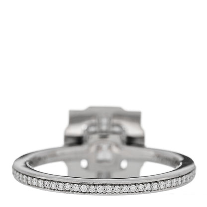Harry Winston Platinum Diamond .73ct Belle Round Brilliant Micropave Ring 49 4.75 4 of 7