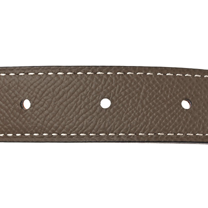 Hermes Swift Epsom 24mm H Torsade Belt 85 34 Etoupe Gold 4 of 6