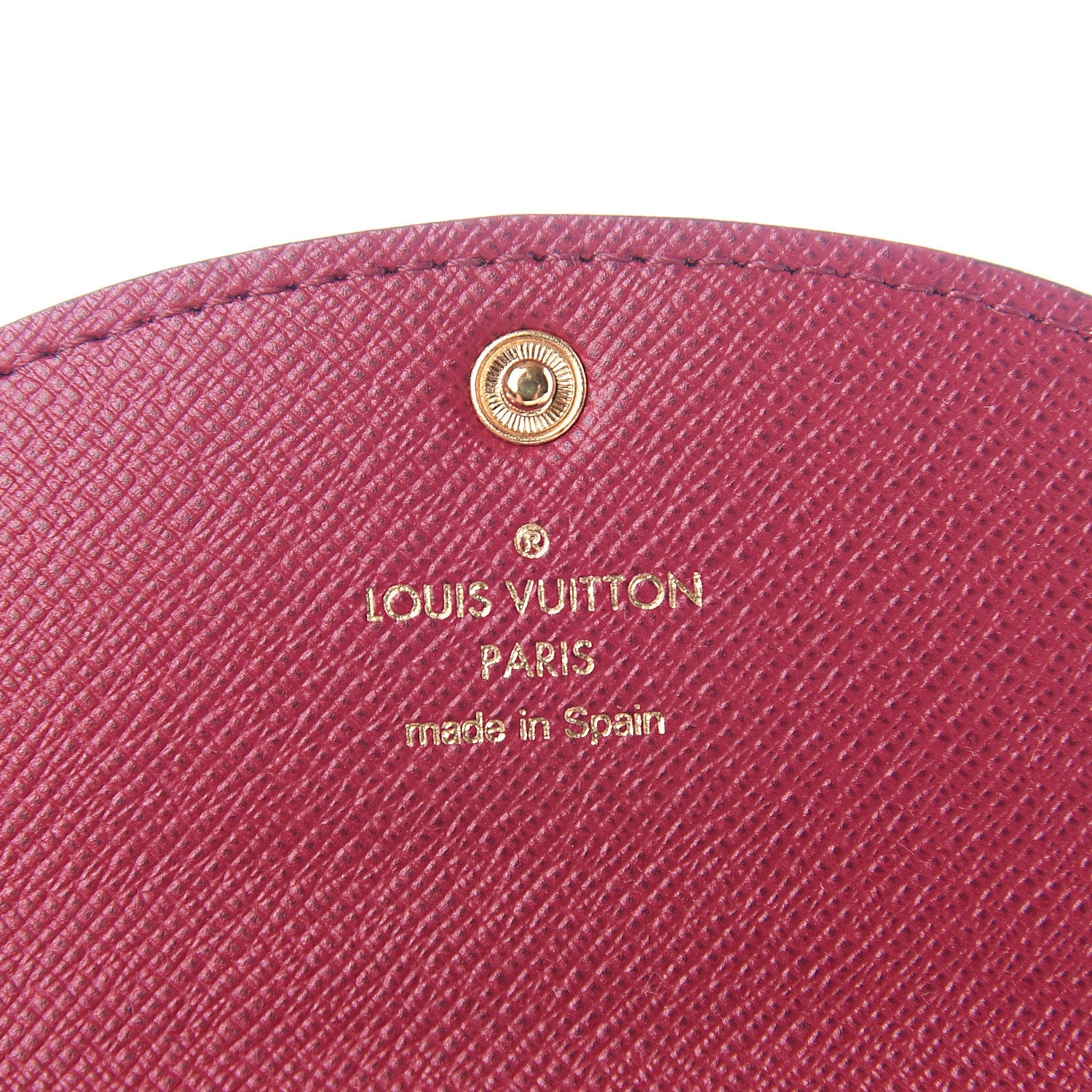 Louis Vuitton Monogram Rosalie Coin Purse Fuchsia 5 of 8