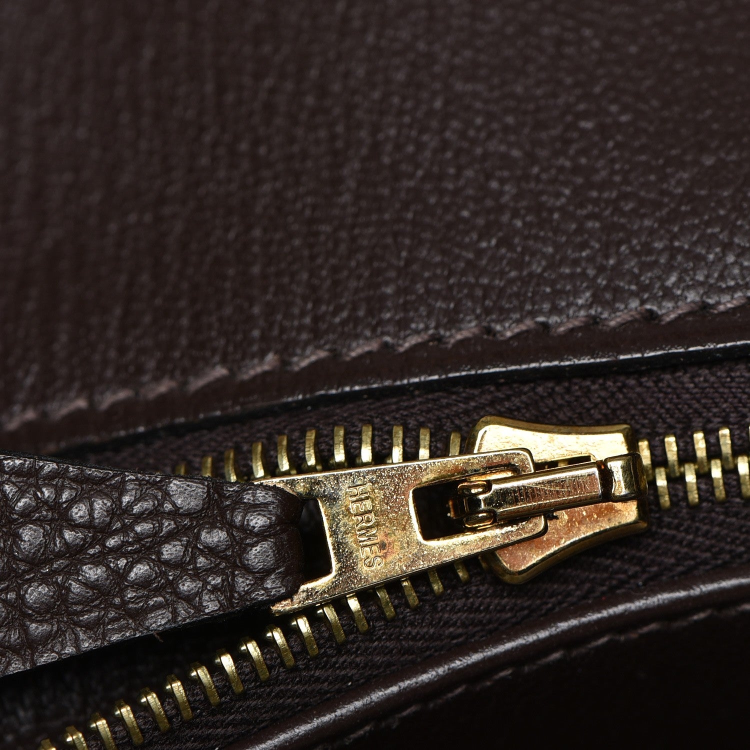 Hermes Togo Birkin 40 Chocolate 17 of 29