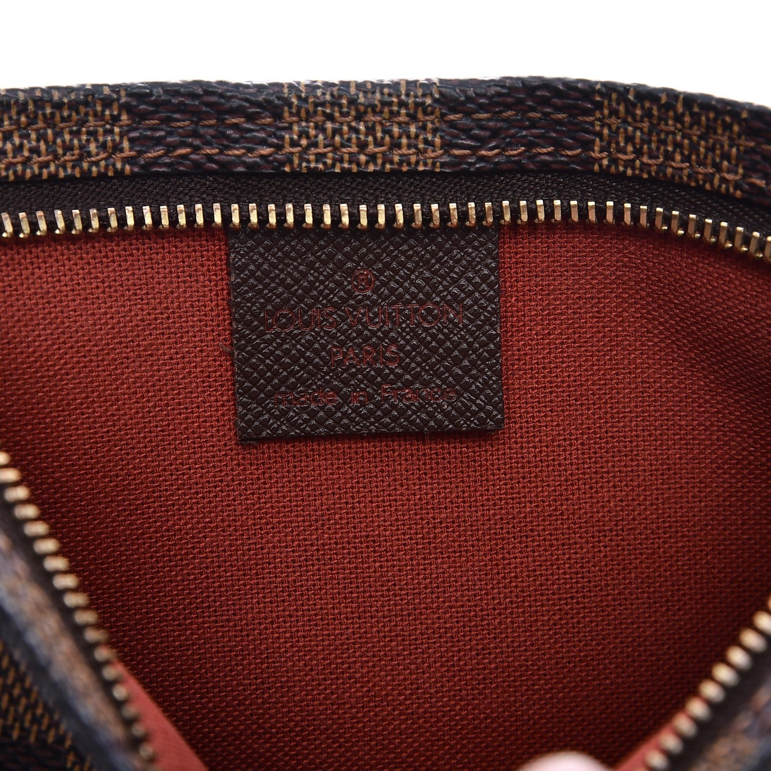 Louis Vuitton Damier Ebene Trousse Make Up Bag Pochette 6 of 15