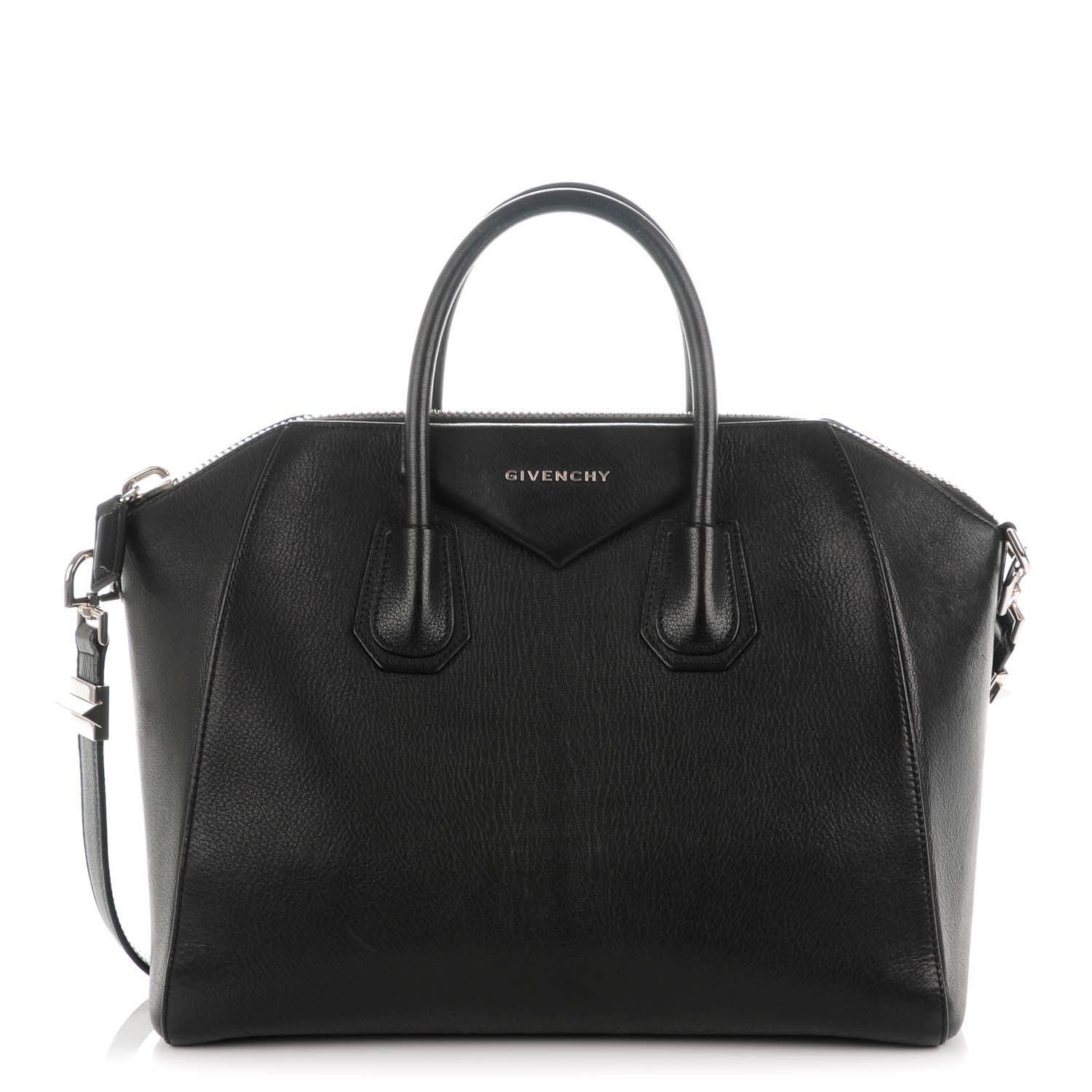 Givenchy Sugar Goatskin Medium Antigona Black 1 of 7