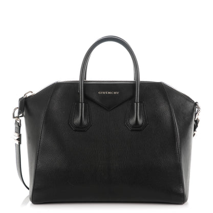 Givenchy Sugar Goatskin Medium Antigona Black 1 of 7