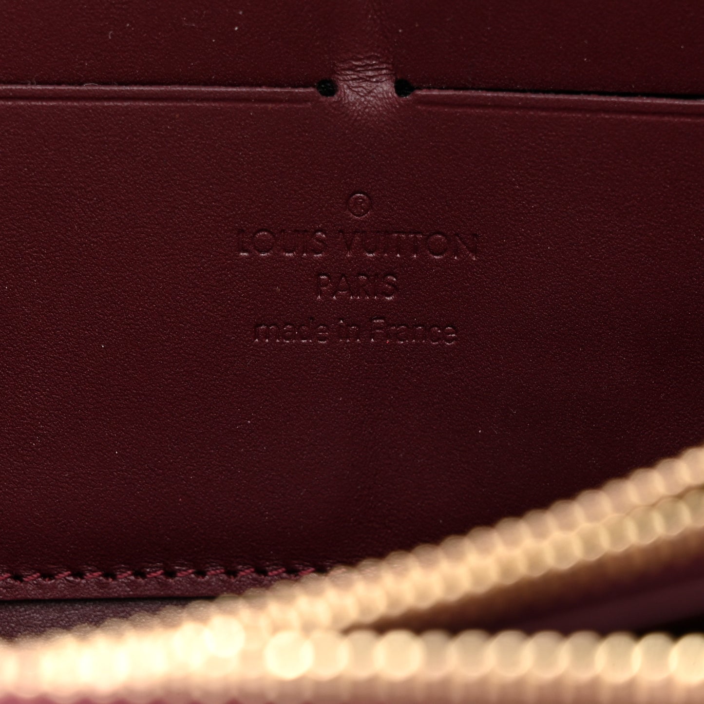 Vernis Zippy Wallet Rouge Fauviste