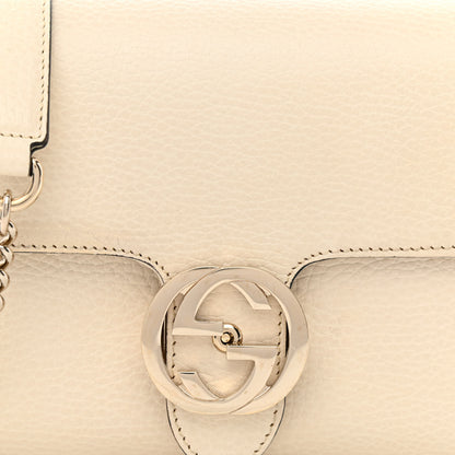 Gucci Dollar Calfskin Interlocking G Crossbody Bag Ivoire 8 of 10