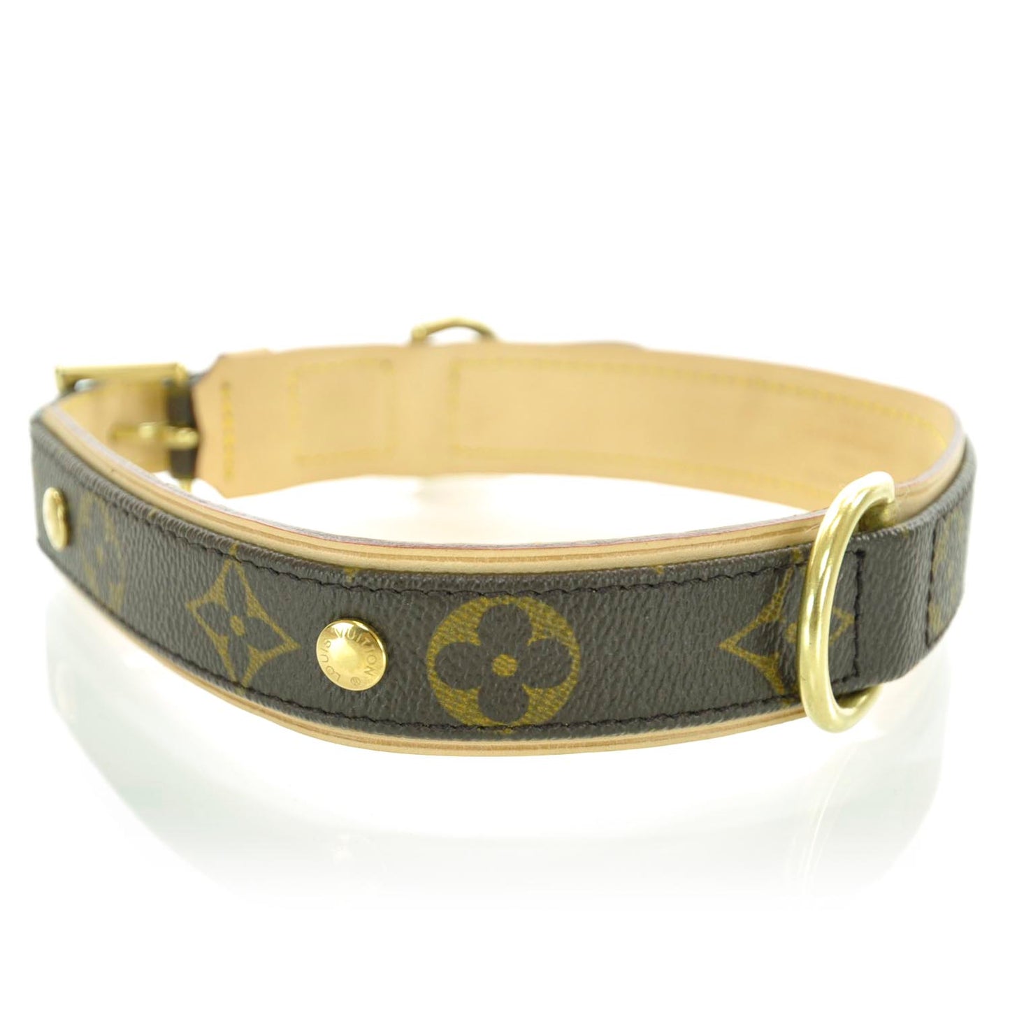 Monogram Baxter Dog Collar GM
