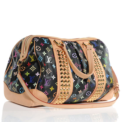 Louis Vuitton Monogram Multicolor Courtney MM Black 3 of 7