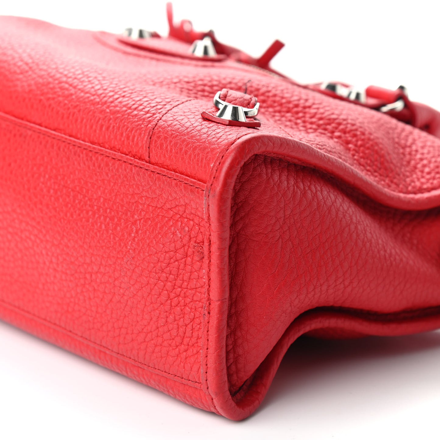 Vibrato Calfskin Classic Silver Hardware S City Rouge Cerise