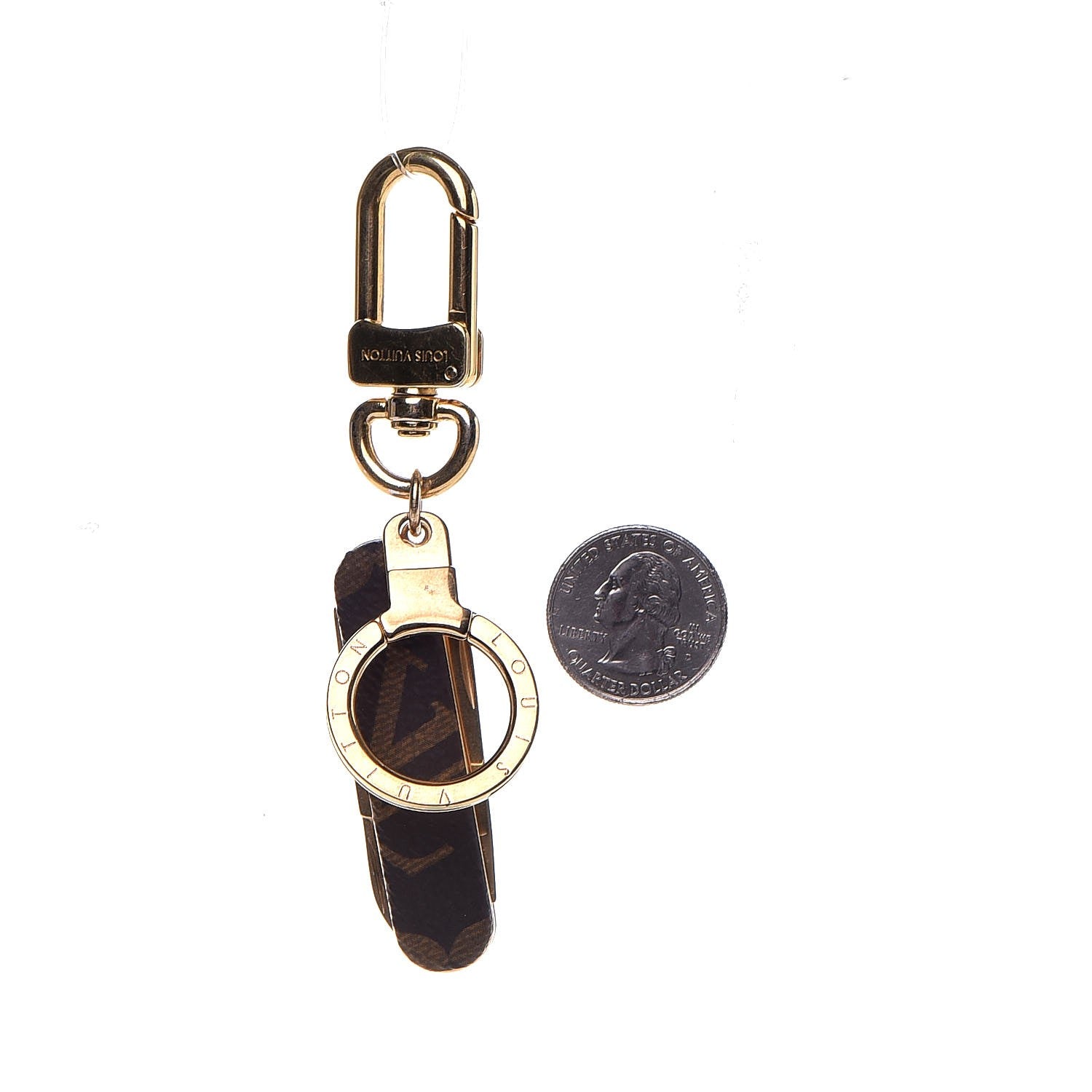 Louis Vuitton X SUPREME Monogram Pocket Knife Bag Charm Key Holder 2 of 4