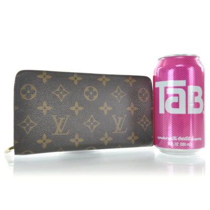 Louis Vuitton Monogram Porte-Monnaie Zippy Wallet 2 of 7