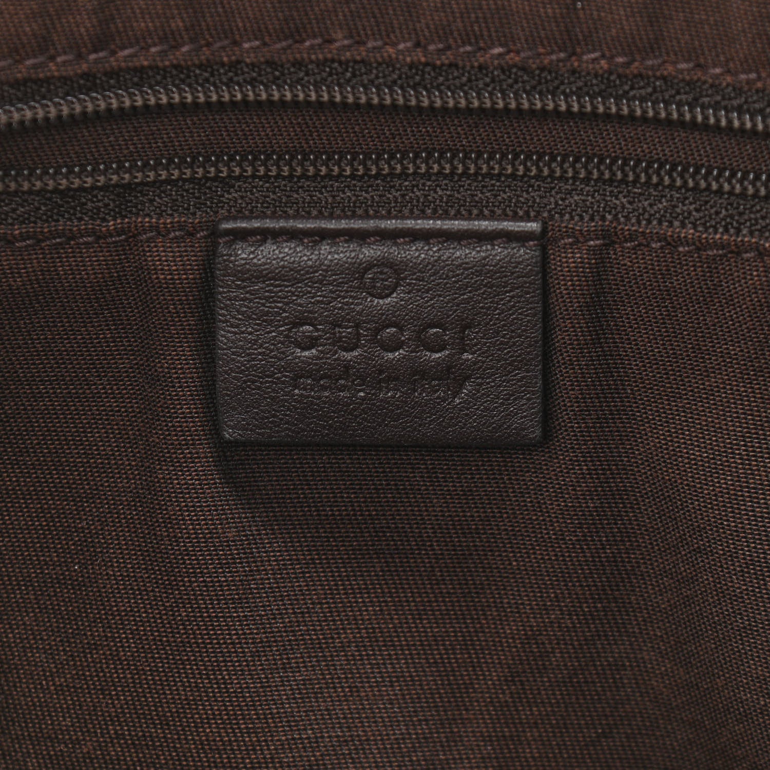 Gucci Monogram Medium New Britt Tote Brown 6 of 10