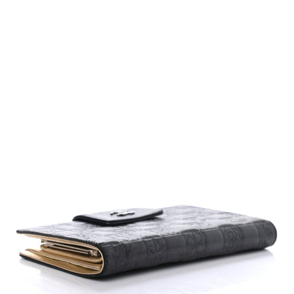 Chanel Calfskin Lucky Symbols French Wallet Black 4 of 9