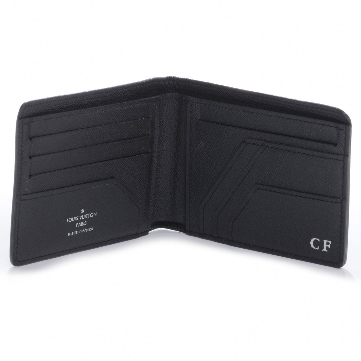 Taiga Mens Billfold Wallet 3 Flap Black