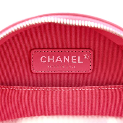 Chanel Patent Round As Earth Evening Bag Pink 6 of 19