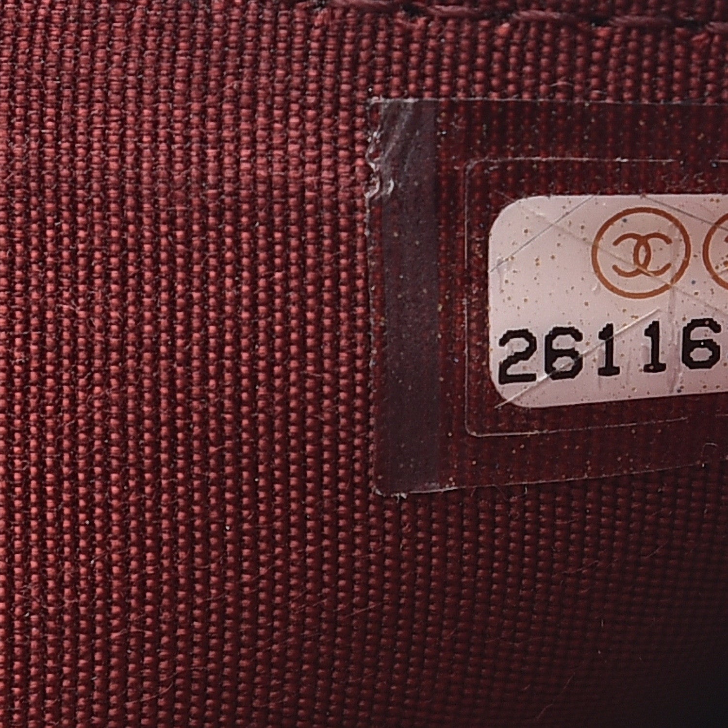 Chanel Caviar Quilted Medium Boy Flap Wallet Burgundy 6 of 9