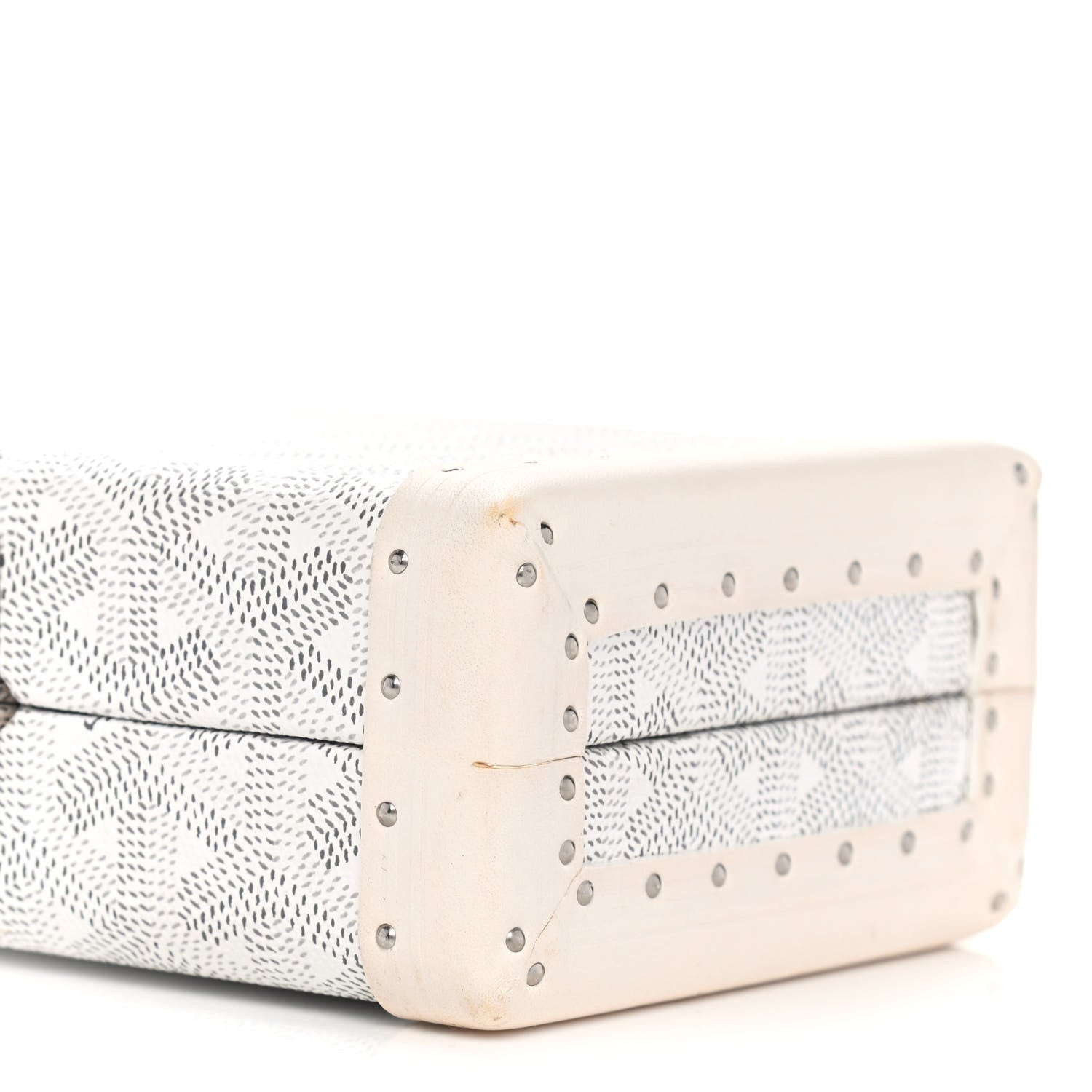 Goyard Goyardine Saint Honore Clutch White 10 of 17