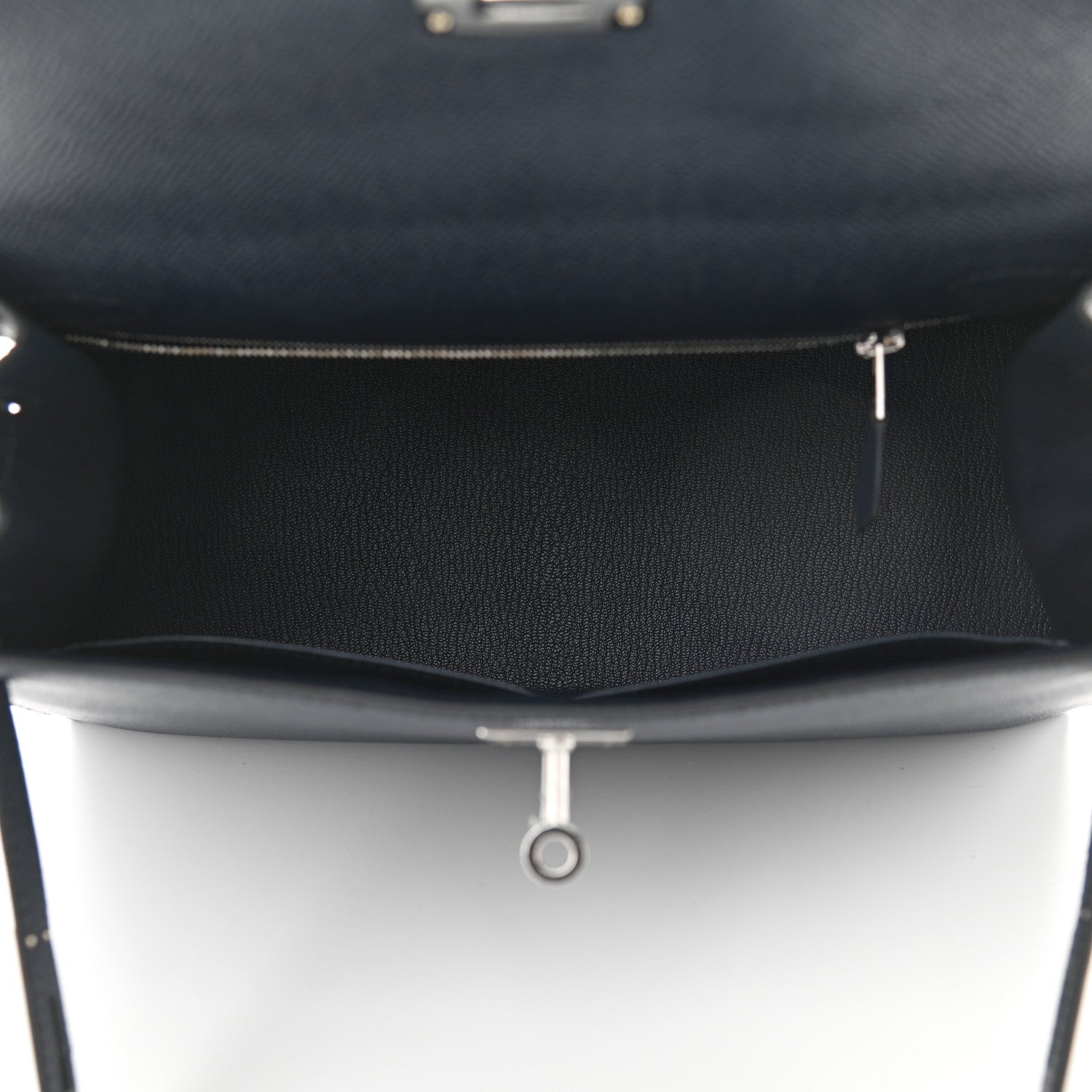 Hermes Epsom Kelly Sellier 28 Bleu Indigo 5 of 11