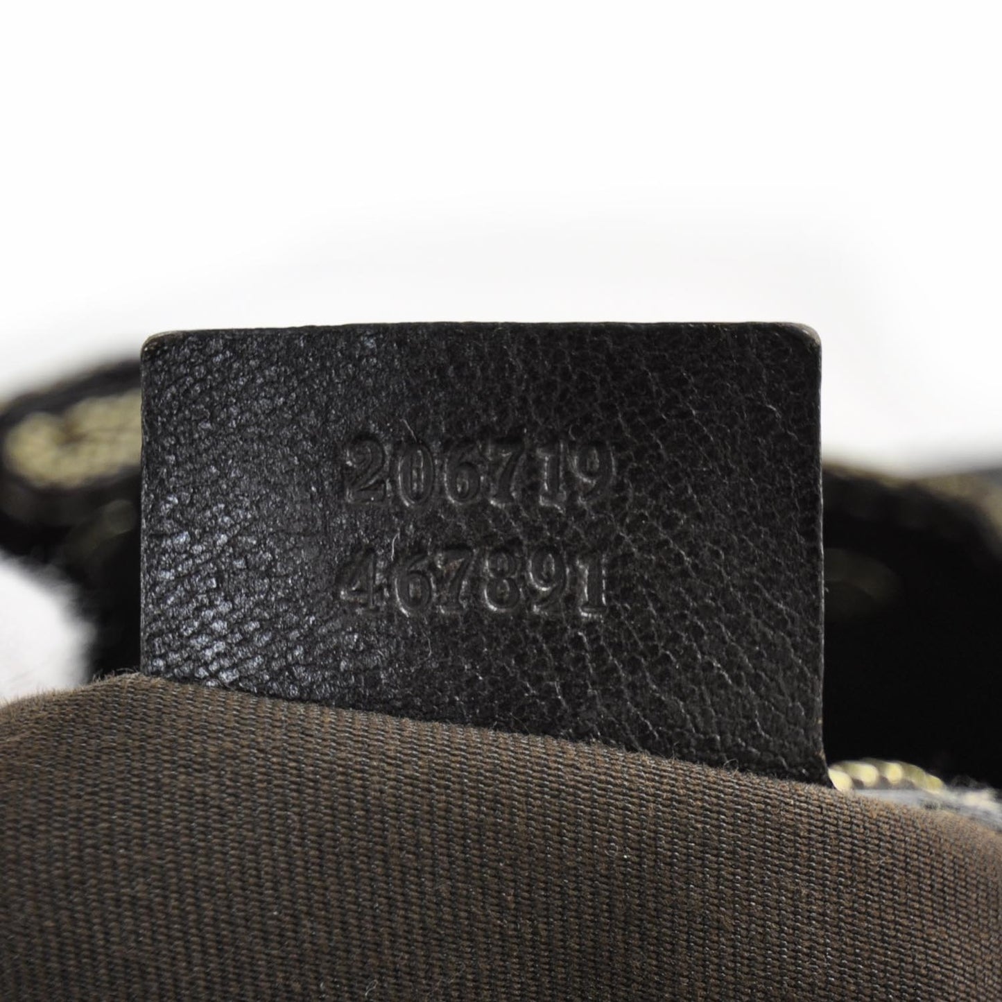 Monogram Studded Pelham Tote Dark Brown