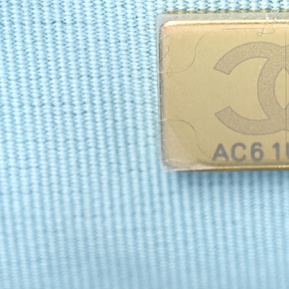 Chanel Iridescent Caviar Quilted Mini My Perfect Flap Light Blue 8 of 10