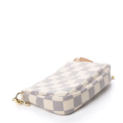 Louis Vuitton Damier Azur Mini Pochette Accessories 4 of 7