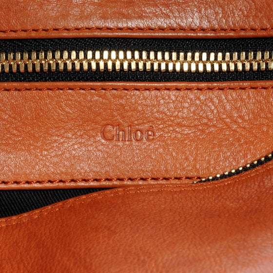 Leather Cary Zipped Shoulder Bag Whiskey